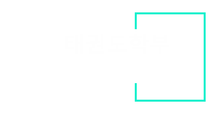 태권도학부 품새전공