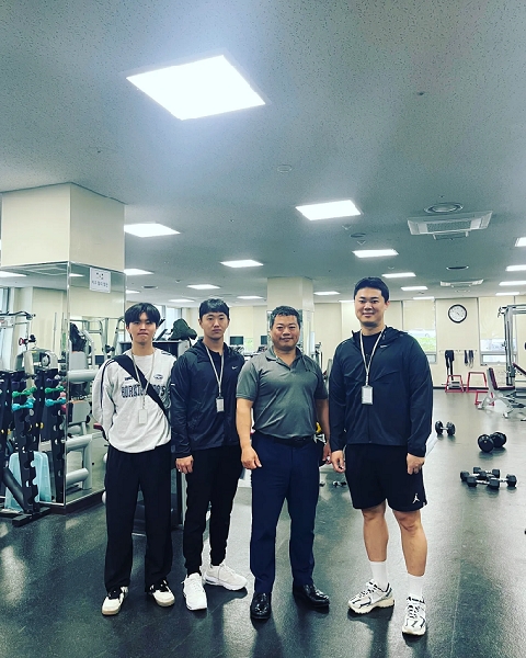 삼성트레이닝센터 견학 유상철 센터장님 대표이미지