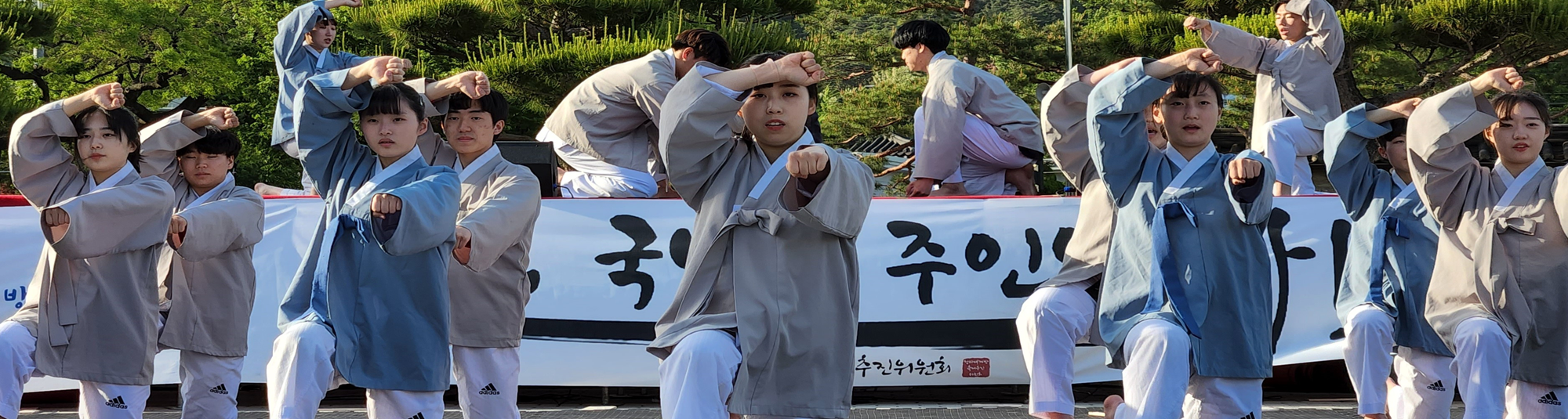 태권도학부 비주얼 이미지
